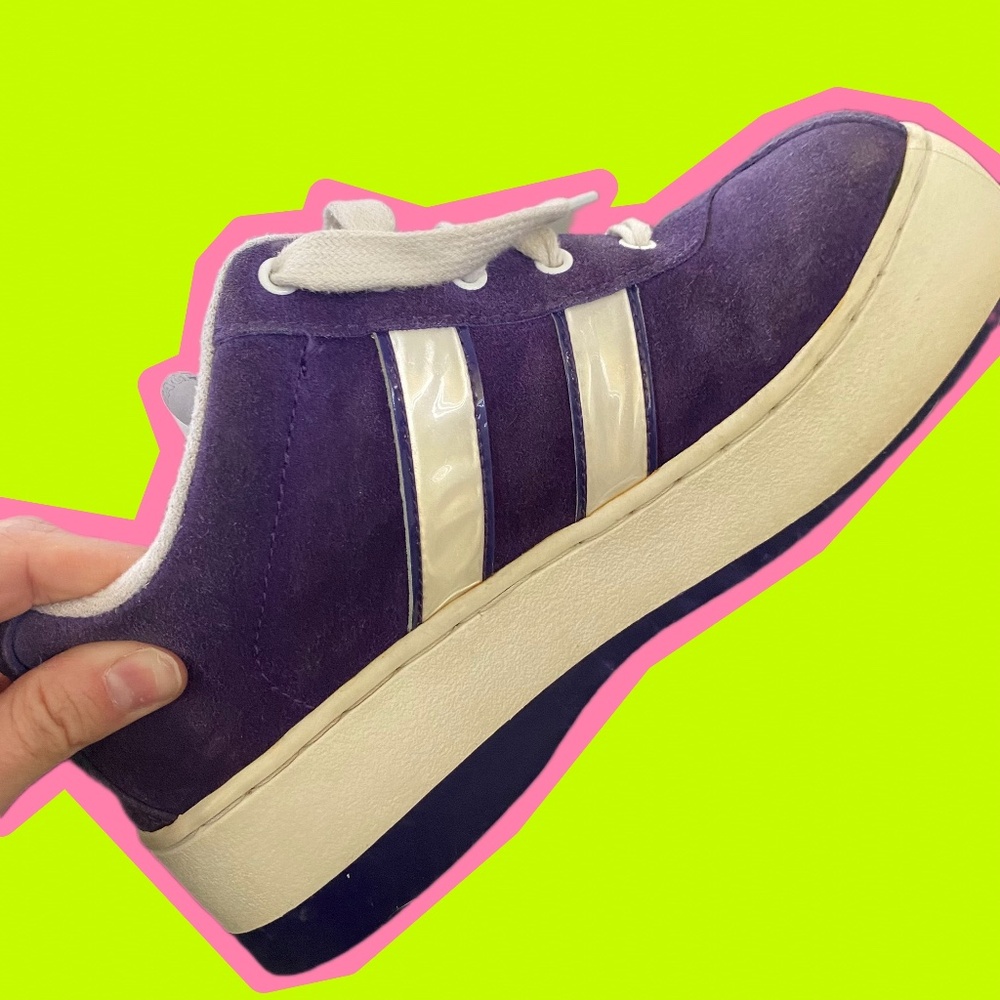 90s Skechers Purple Platform Sneakers - Picture 7 of 12